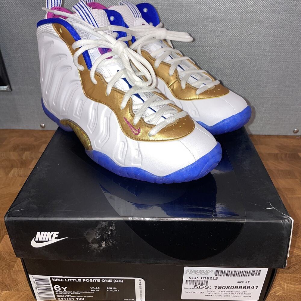 Nike Little Posite One Peanut Butter And Jelly (GS) size 6Y W 7.5
